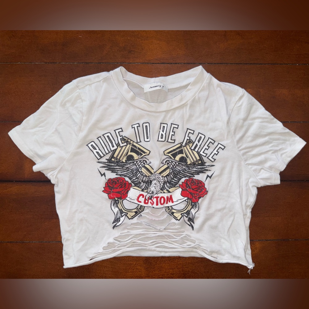White rock tee